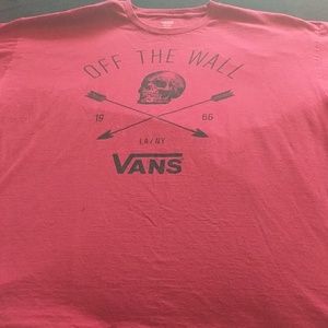 Vans mens tshirt